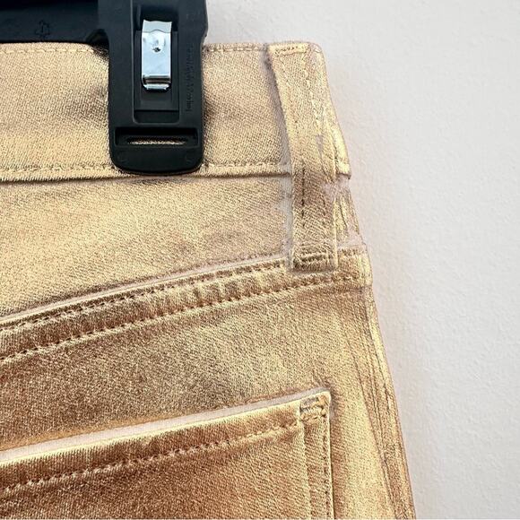 Joes Jeans Luna High Rise Cigarette Ankle Gold Jeans 27 - Picture 5 of 8